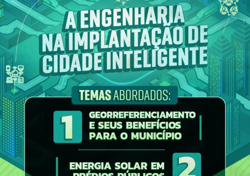 Palestra: Engenharia na Implantação de Cidades Inteligentes